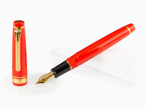 Stylo Plume Sailor Professional Gear Slim Gold, Or, Rouge, 11-1221-430