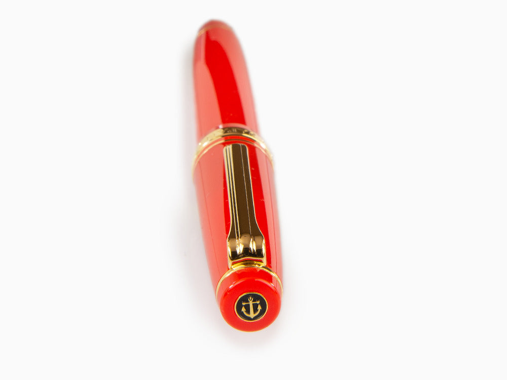 Stylo Plume Sailor Professional Gear Slim Gold, Or, Rouge, 11-1221-430