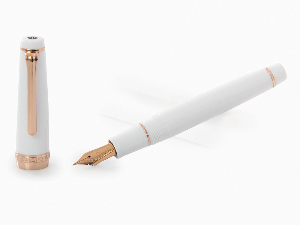Stylo Plume Sailor Professional Gear Pink Gold, Blanc, 11-3017-310