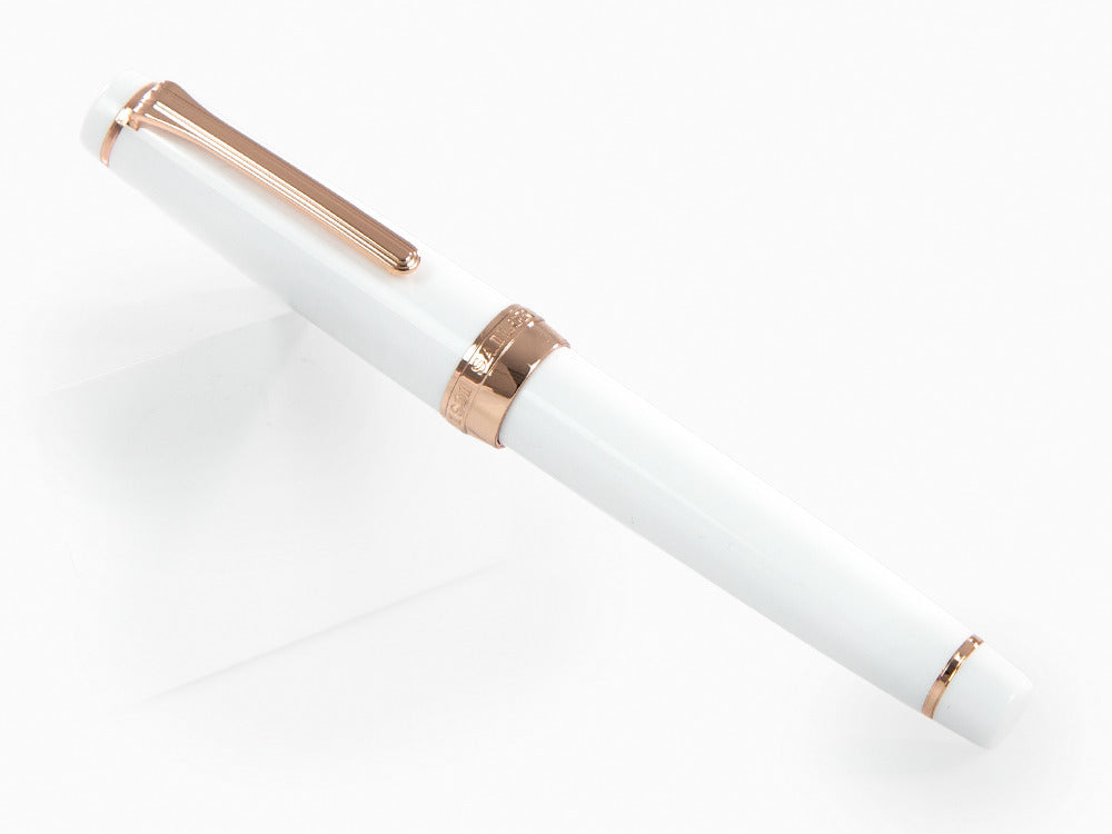 Stylo Plume Sailor Professional Gear Pink Gold, Blanc, 11-3017-310