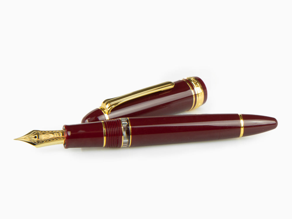 Stylo Plume Sailor 1911 Series Realo, Résine, Marron, Or, 11-3924-432