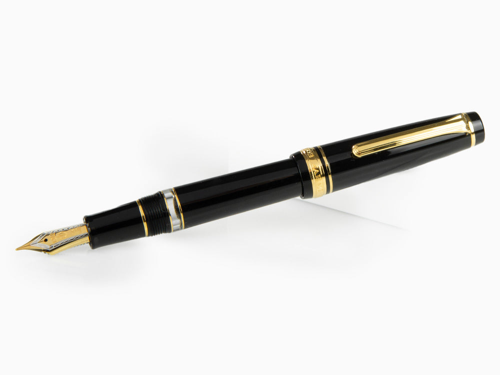Stylo Plume Sailor Professional Gear Realo, Noir, Or, 11-3926-420