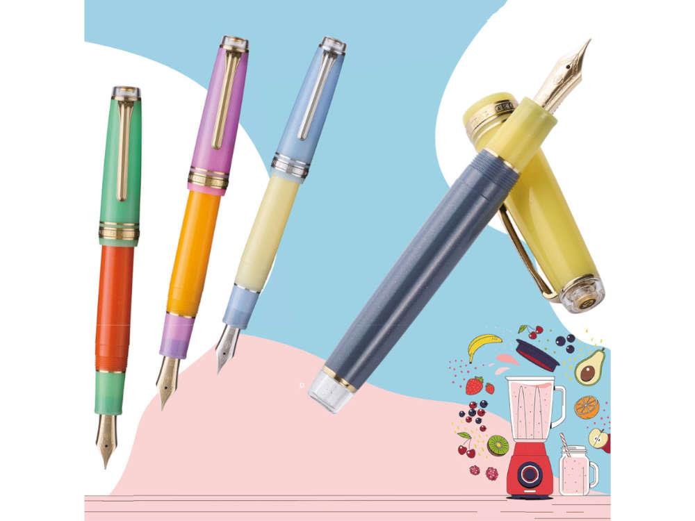 Stylo Plume Sailor PG Smoothie 2nd Edition Blue Milkshake, 11-4172-417