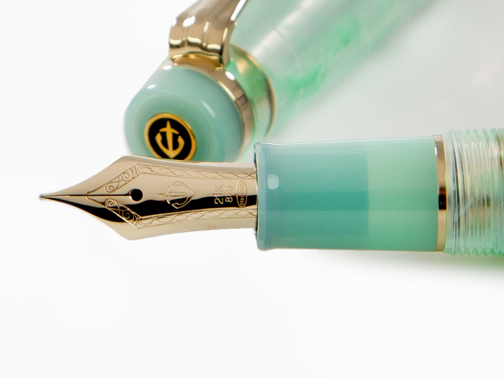 Stylo Plume Sailor PG Veilio Pearl Mint Or 21k, 11-5045-467