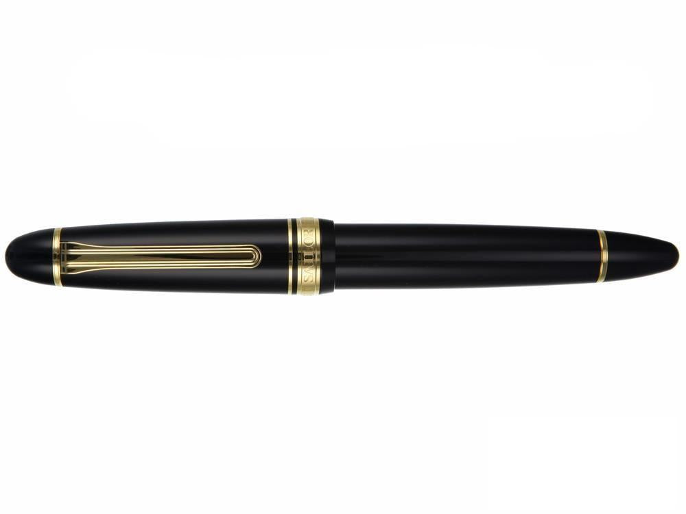 Stylo Plume Sailor King of Pens ST Gold, Noir, Résine, Or 24k, 11-6001