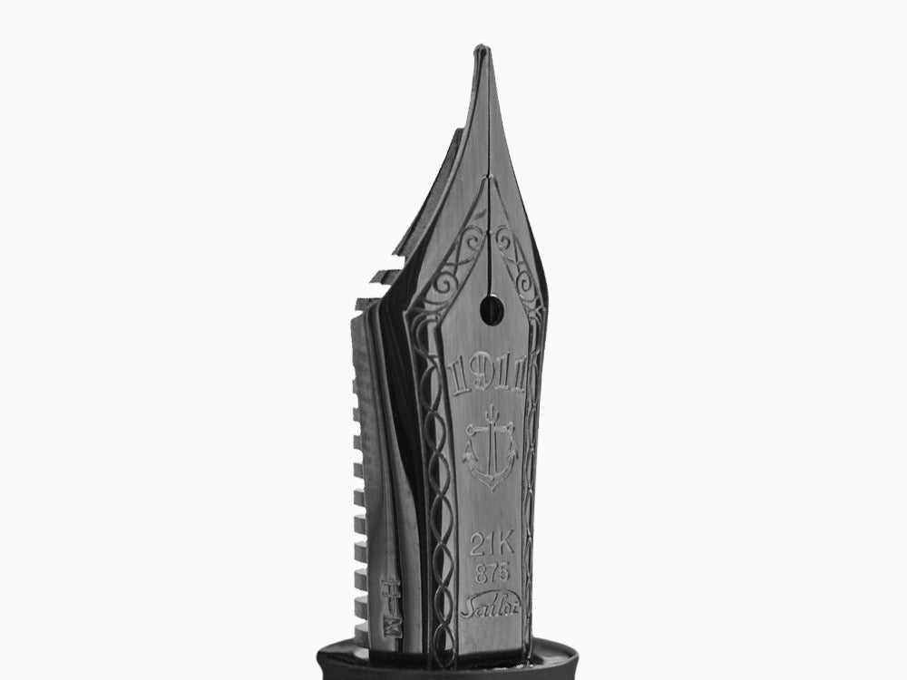 Stylo Plume Sailor 1911 Large Series Blackout, Noir, PVD, Éd. Spéciale