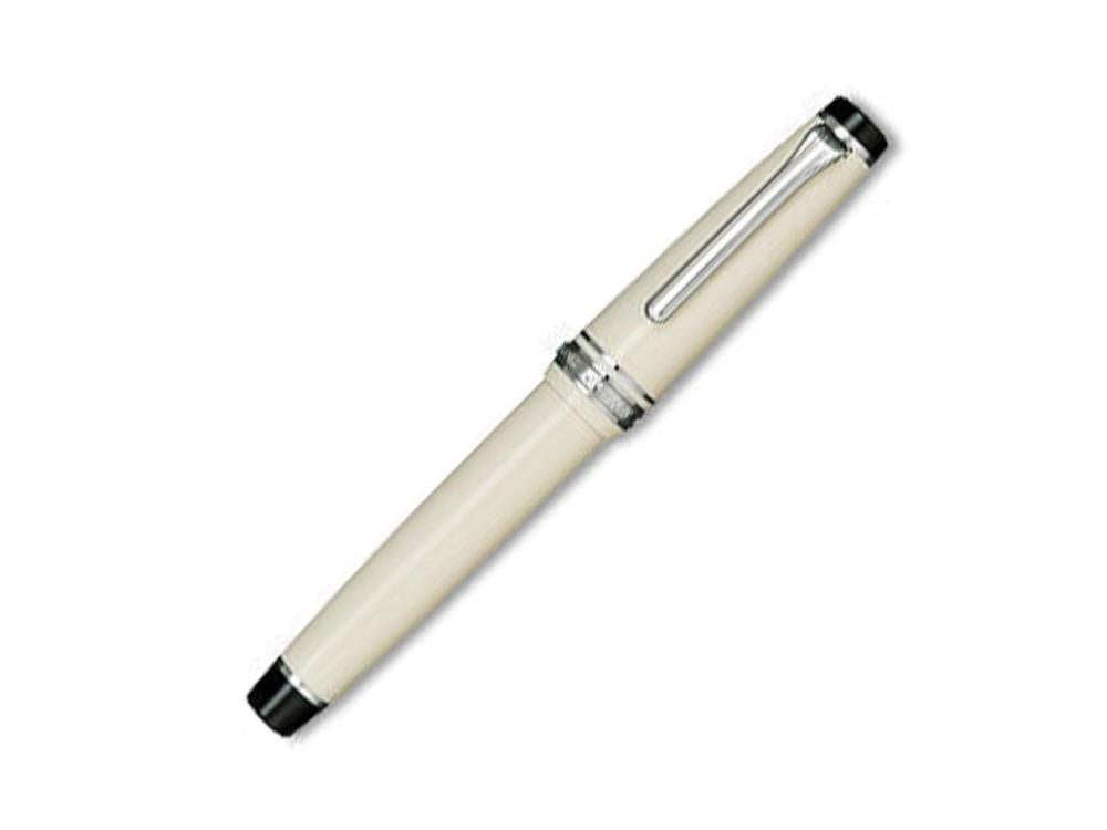 Stylo Plume Sailor Professional Gear Color, Ivory, Chrome, 11-9280-417