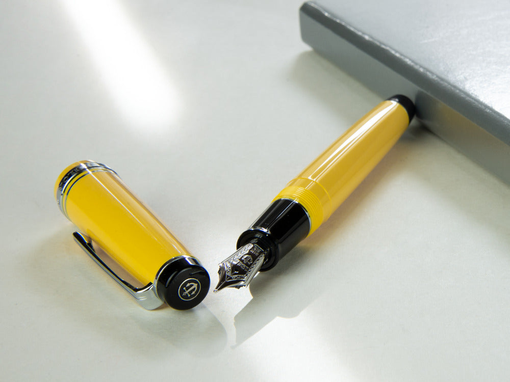 Stylo Plume Sailor Professional Gear Color, Jaune, Chrome,11-9280-470