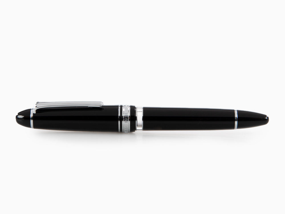 Stylo Plume Sailor 1911 Series Realo, Résine, Noir, Chrome, 11-9379-420