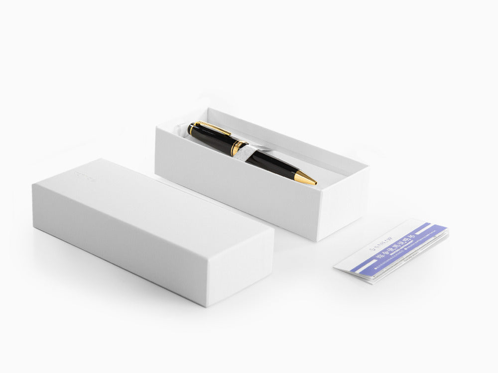 Stylo bille Sailor Professional Gear Gold, Noir, Attributs or 24k, 16-1036-620