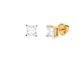Solitario Boucles d’Oreilles taille Princesse en Or 18K de 2.1 ct, ERY00003-103