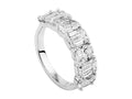 Solitario Demi-alliance en Or blanc 18K de 3.9 ct, LRW00313-13