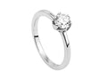 Solitario Bague Solitaire Taille Brillant Or Blanc 18K 0.6 ct, LRW23700-14