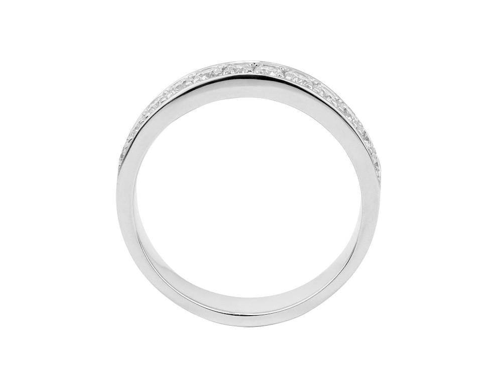 Solitario Alliance, 18K Or Blanc, 1 ct, LRW60105-14