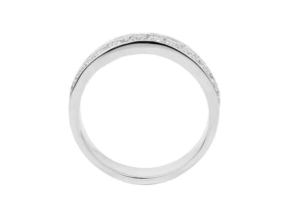 Solitario Alliance 18K Or Blanc 0,5 ct, LRW60106-14