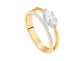 Solitario Bague Or 18K 0.5 ct, LRY00113-13