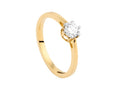 Solitario Bague solitaire taille brillant en or 18K de 0.4 ct, LRY23702-14