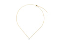 Solitario Pendentif Taille Princesse en Or 18K de 0.5 ct, PY11678D