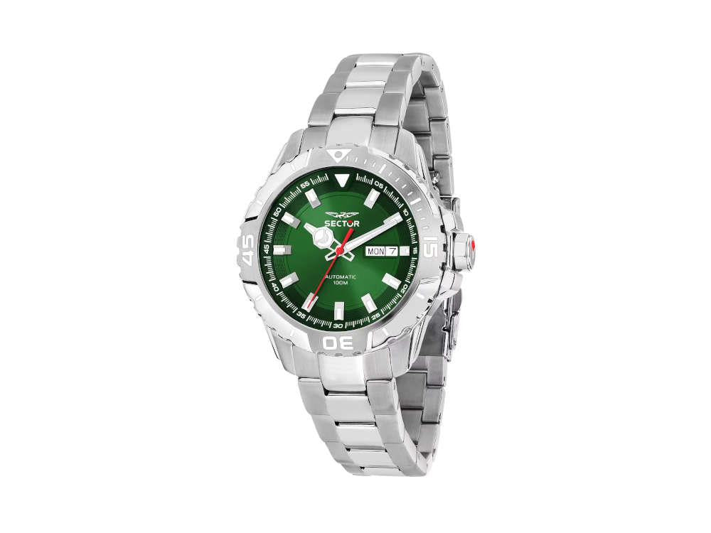 Montre Automatique Sector No Limits Legend, Vert, 43 mm, R3223135006
