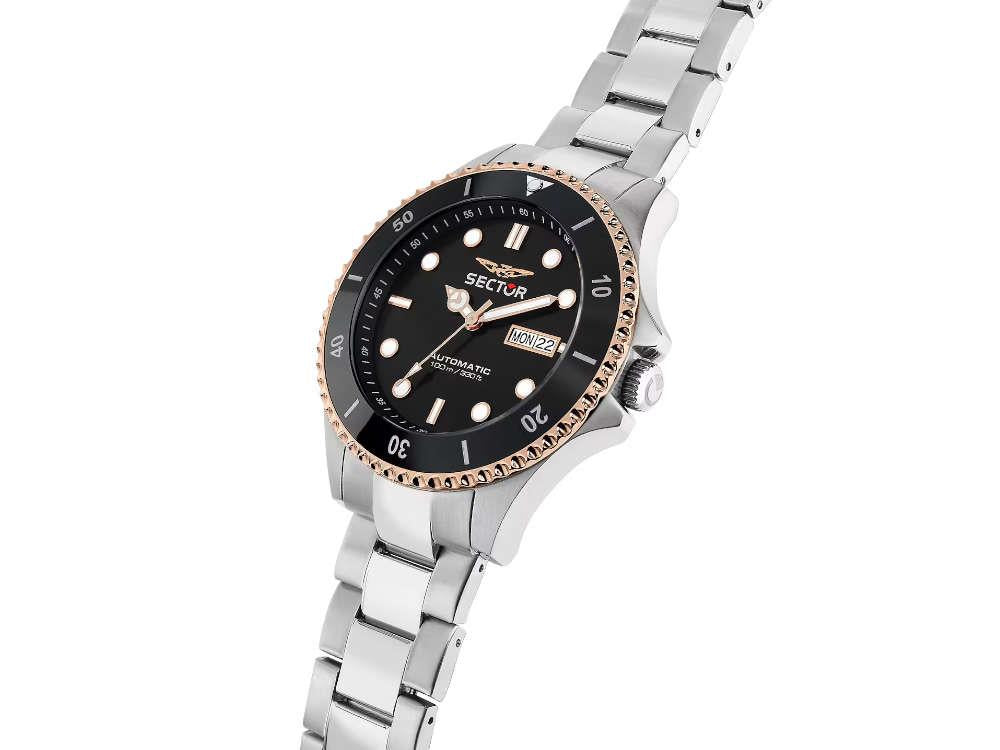 Montre Automatique Sector No Limits 230, Noir, 43 mm, R3223161009