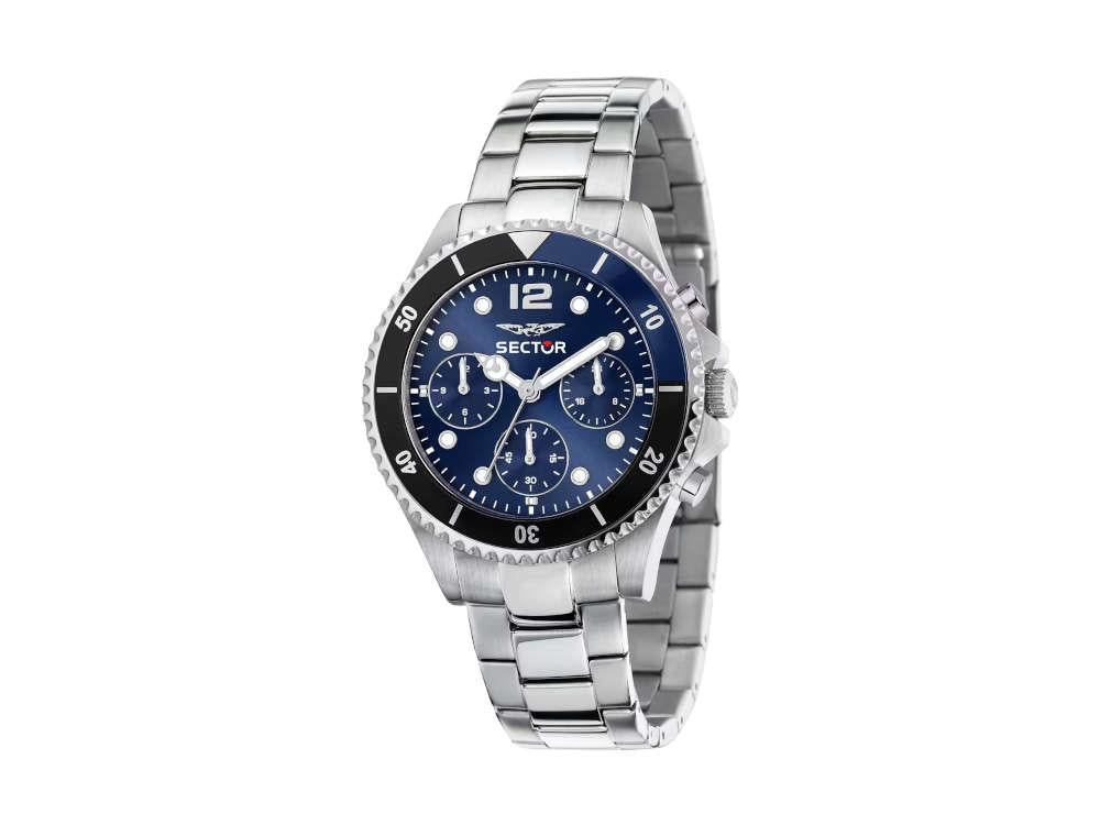 Montre à Quartz Sector No Limits 230, Bleu, 39 mm, R3253161047