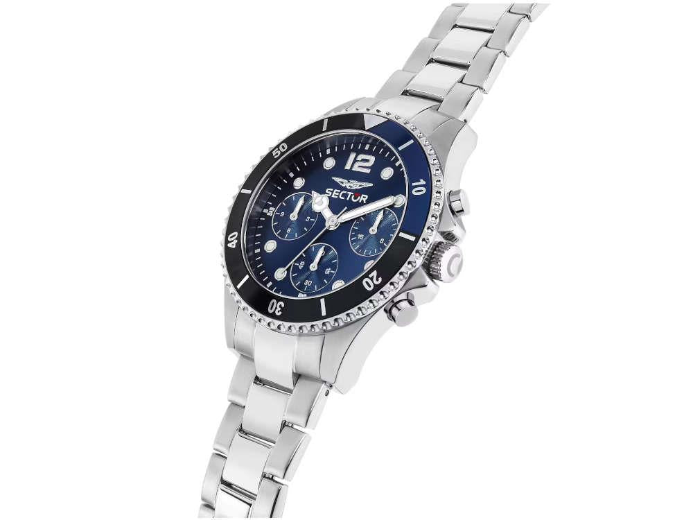 Montre à Quartz Sector No Limits 230, Bleu, 39 mm, R3253161047