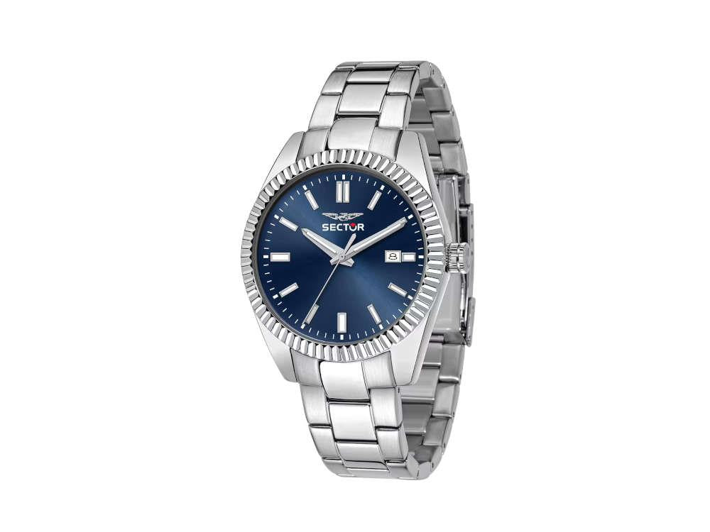 Montre à Quartz Sector No Limits 240, Bleu, 41 mm, R3253240049