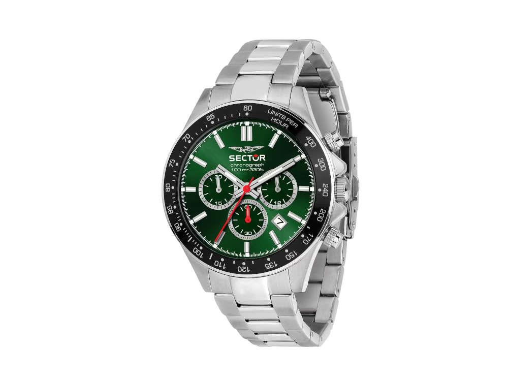 Montre à Quartz Sector No Limits 230, Vert, 43 mm, R3273661048