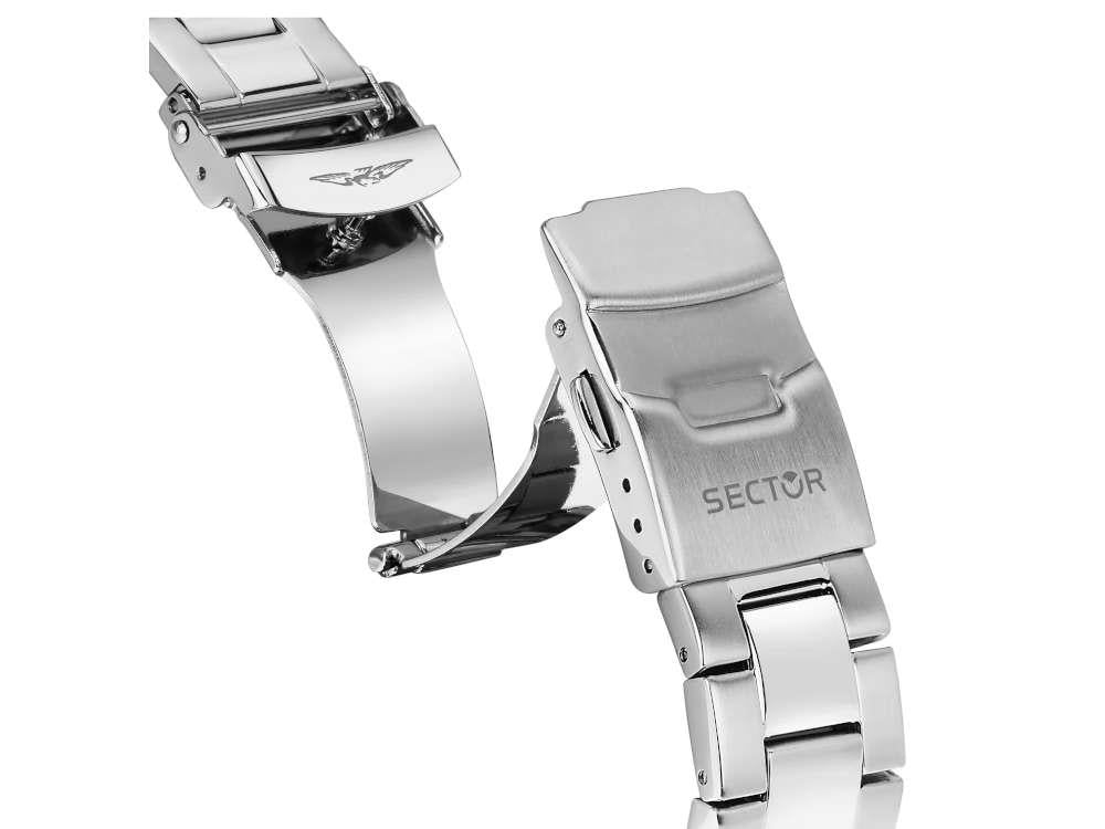 Montre à Quartz Sector No Limits 230, Blanc, 43 mm, R3273661049