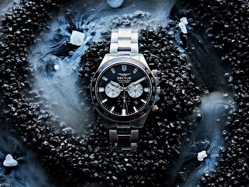 Montre à Quartz Sector No Limits 230, Noir, 43 mm, R3273661050