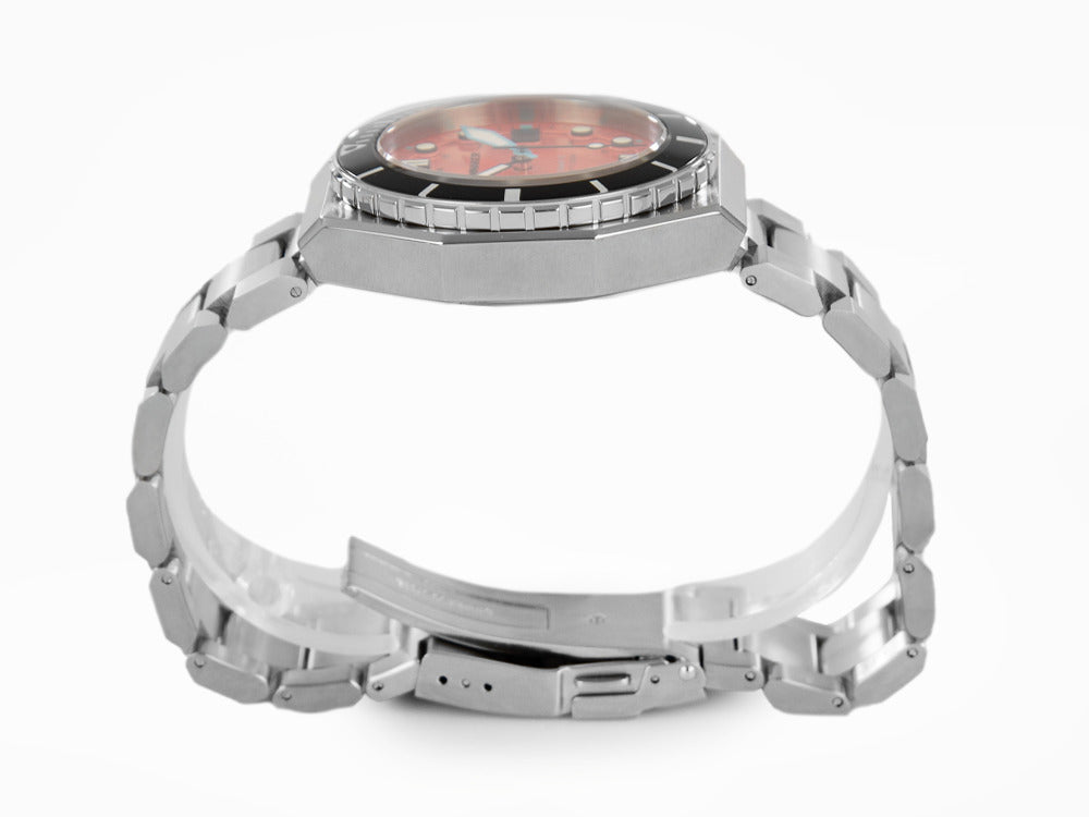 Montre Automatique Spinnaker Dumas Tangerine, Orange, 44 mm, 30 atm, SP-5081-BB