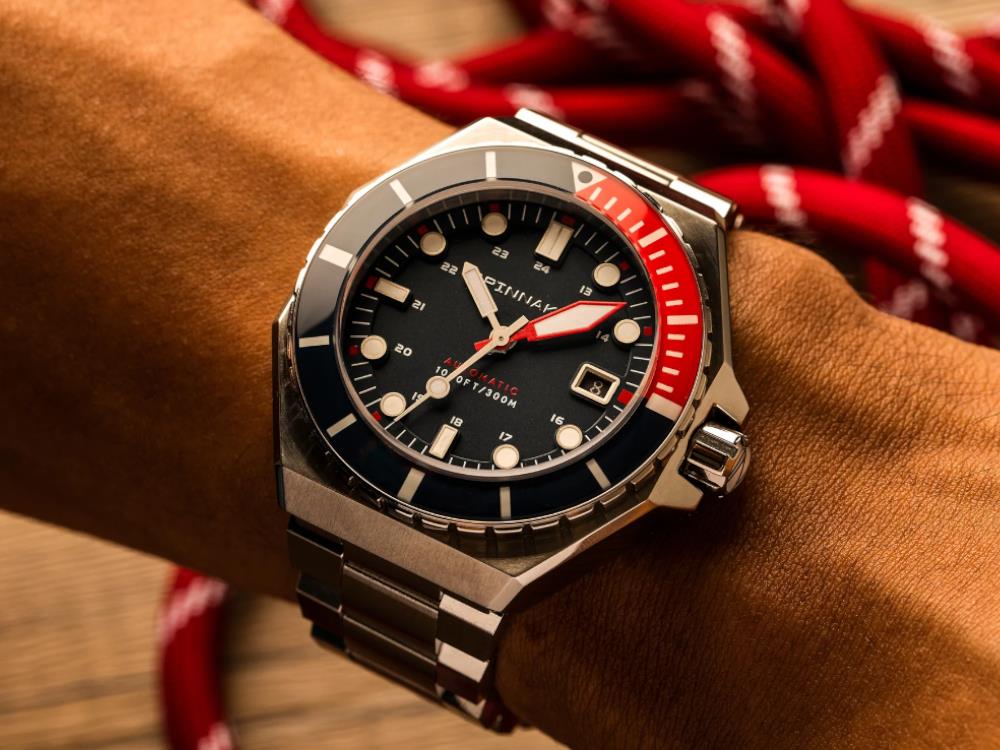 Montre Automatique Spinnaker Dumas, Bleu, 44 mm, 30 atm, SP-5081-JJ