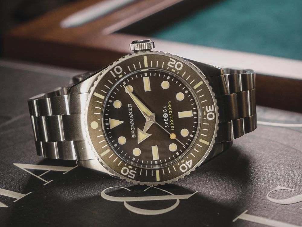 Montre Automatique Spinnaker Spence Hickory Brown, Marron, 40 mm, SP-5097-33