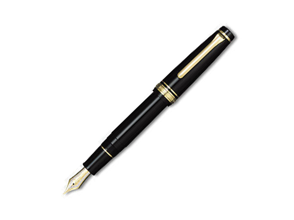 Stylo Plume Sailor Professional Gear Gold, Noir, Or 24k, 11-2036-420