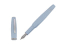 Stylo Plume Scribo Feel, Bleue, Ruthénium, Plume Flex, FEEFP03RT1403