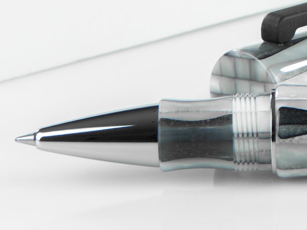 Roller Tibaldi Bamboo Winter, Résine, Blanc, Palladium, BMB-12-RB