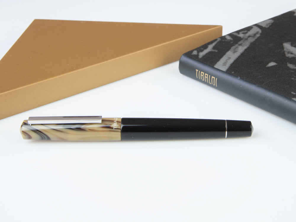 Roller Tibaldi Infrangibile Taupe Grey, Résine, Noir, INFR-324-RB