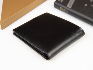 Portefeuille Tibaldi Leather, Noir, Cuir, Coton, 6 Cartes de crédit, LTM-OWALL