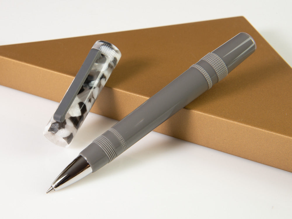 Roller Tibaldi Perfecta Stonewash Grey, Résine, Gris, Palladium, PFC-780-RB