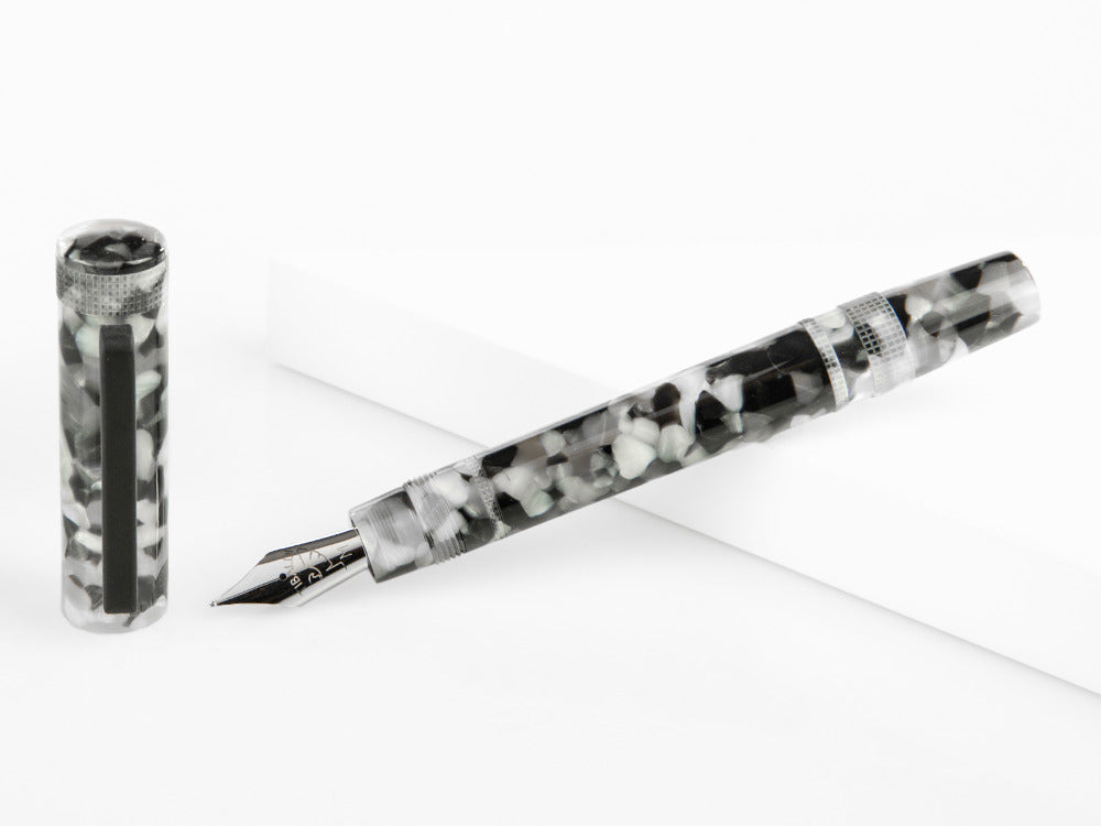 Stylo Plume Tibaldi PerfectaVinyl Stonewash Full Grey, PFC-R780-FP