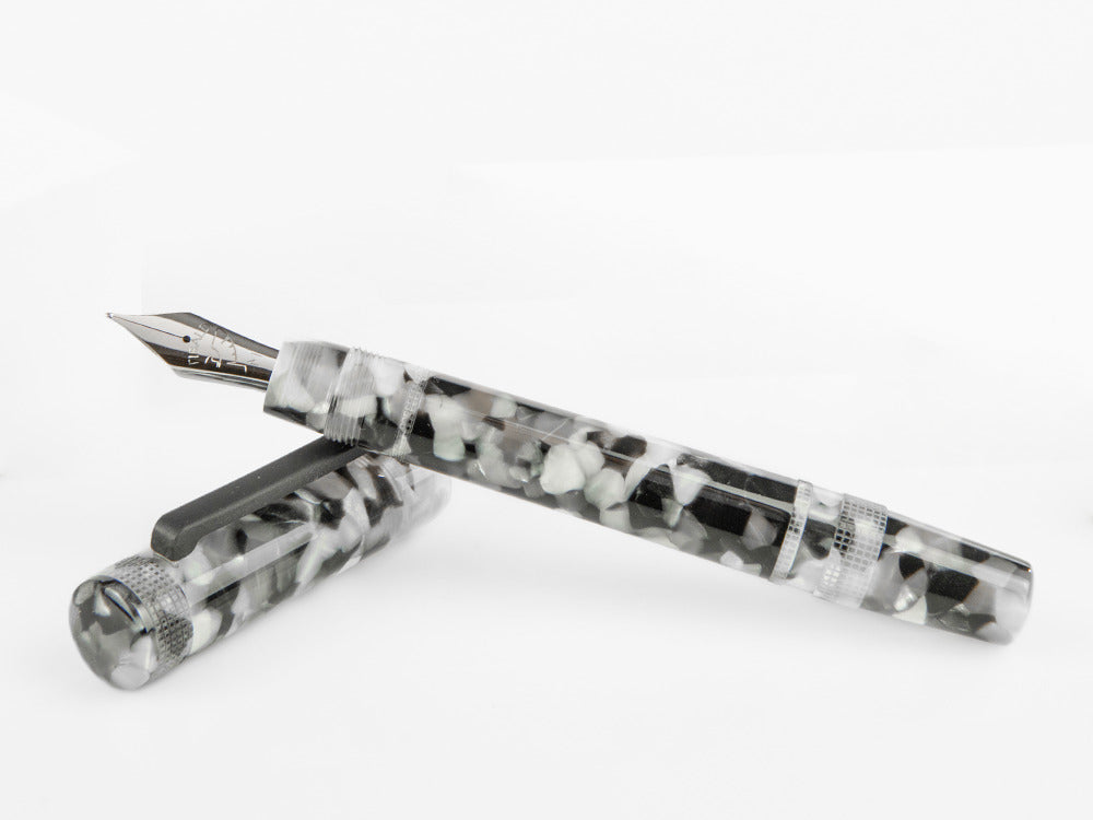 Stylo Plume Tibaldi PerfectaVinyl Stonewash Full Grey, PFC-R780-FP