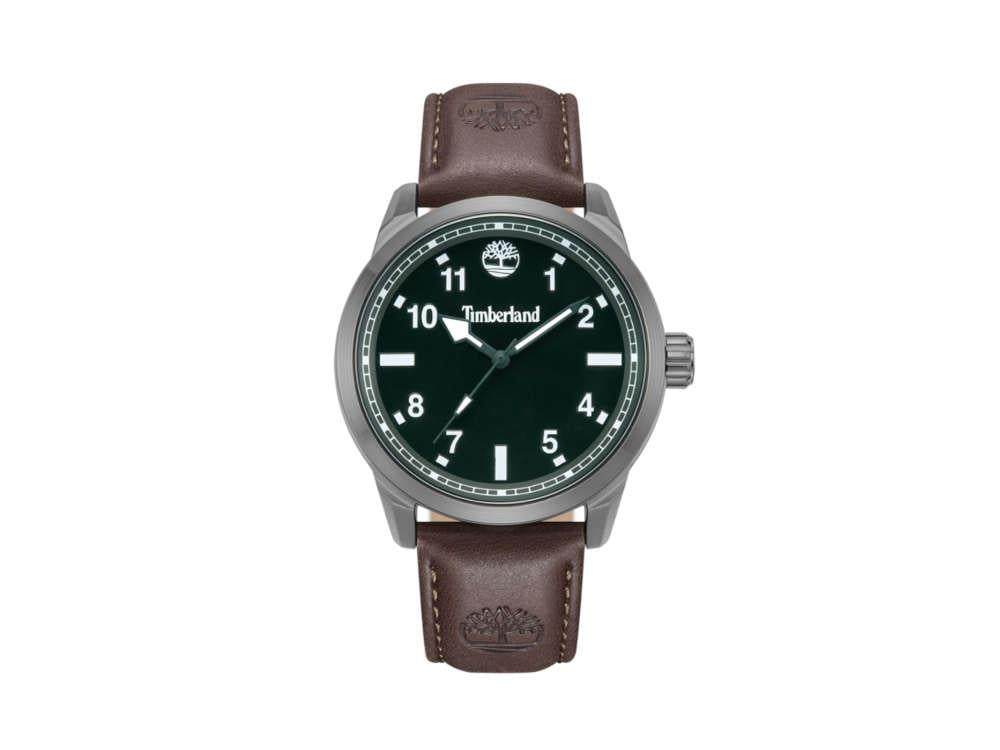 Montre à Quartz Timberland Small Henniker, Métal, Vert, 44 mm, TDWGA0109702