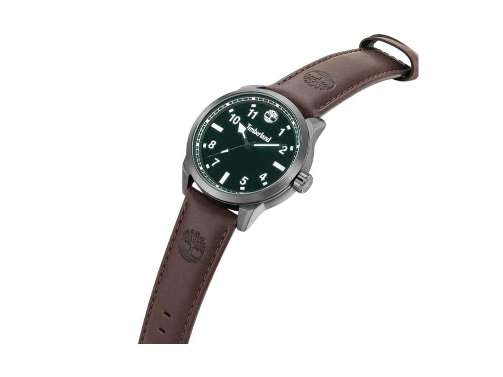 Montre à Quartz Timberland Small Henniker, Métal, Vert, 44 mm, TDWGA0109702