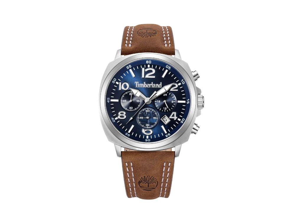 Montre à Quartz Timberland Denny's Bay, Bleu, 44 mm, TDWGC0068503