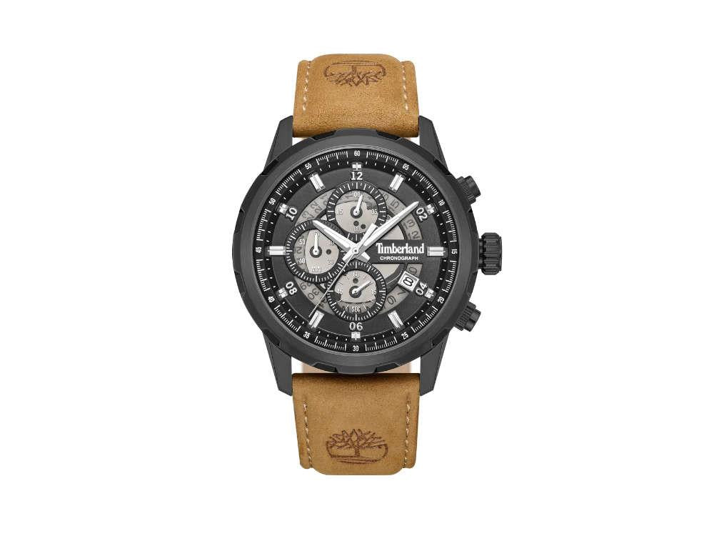 Montre à Quartz Timberland Hampton Harbour, PVD, Noir, 46 mm, TDWGC0109101