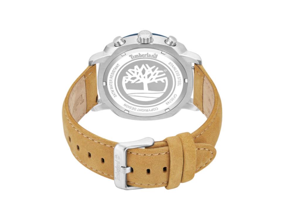 Montre à Quartz Timberland Pyperville, Bleu, 46 mm, TDWGF0074901