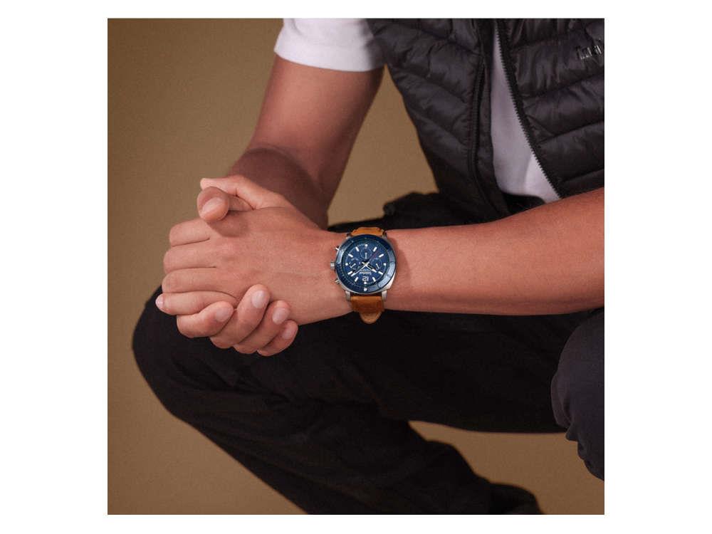 Montre à Quartz Timberland Pyperville, Bleu, 46 mm, TDWGF0074901