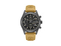 Montre à Quartz Timberland Ashmont, Noir, 44 mm, Bracelet en cuir, TDWGF0095102