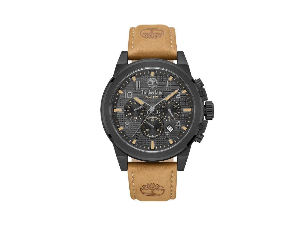Montre à Quartz Timberland Fast Strike, PVD, Noir, 46 mm, TDWGF0109503