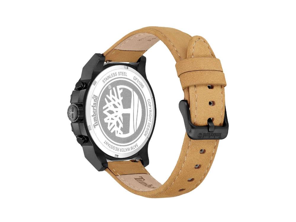 Montre à Quartz Timberland Fast Strike, PVD, Noir, 46 mm, TDWGF0109503